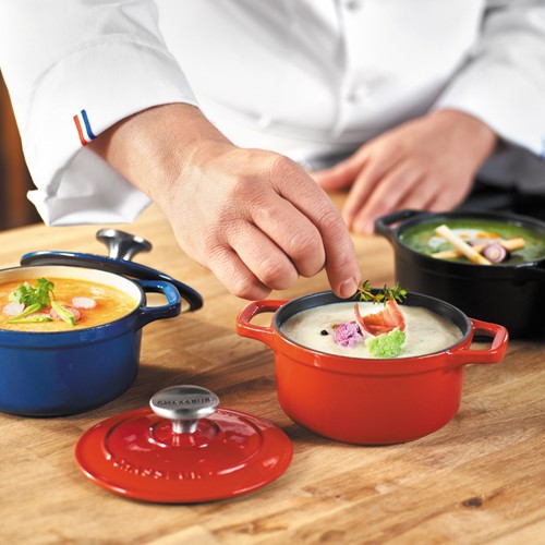 ルッコラと青りんごのヴルーテ