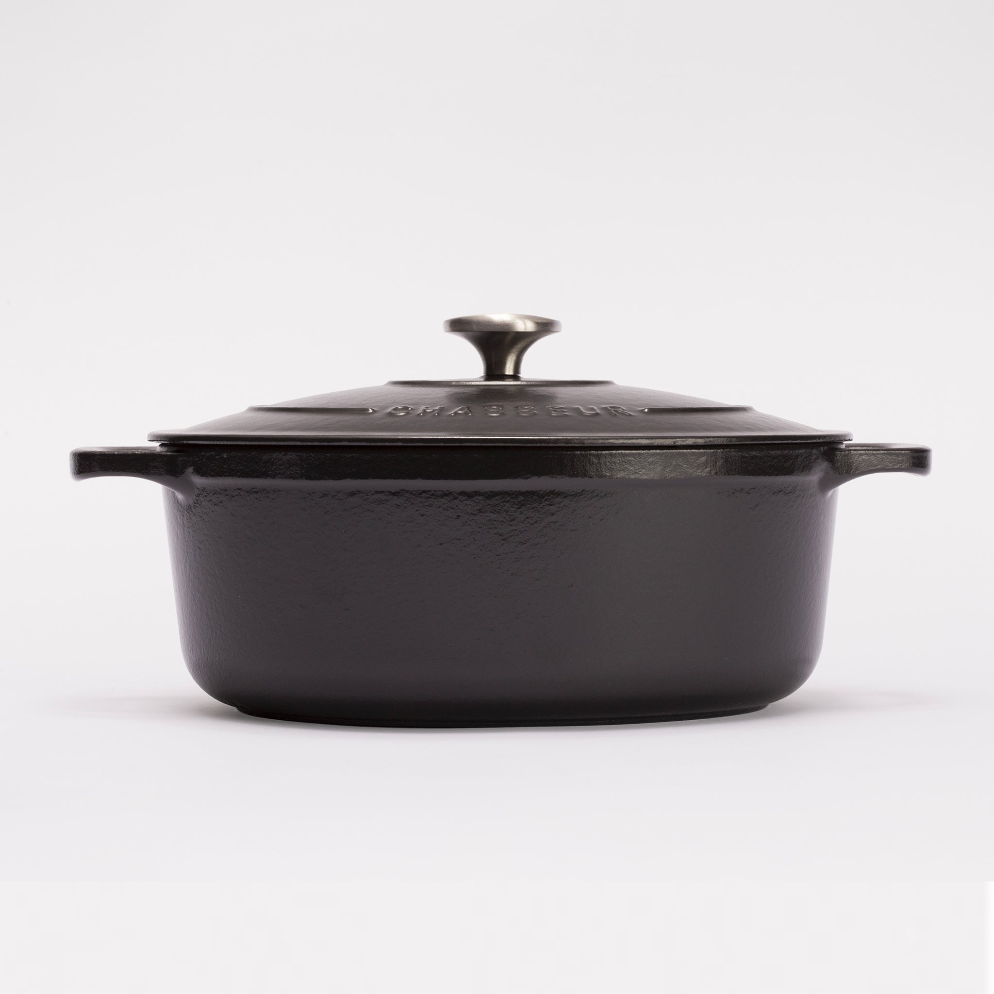 オーバルココット マットブラック