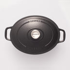 オーバルココット マットブラック