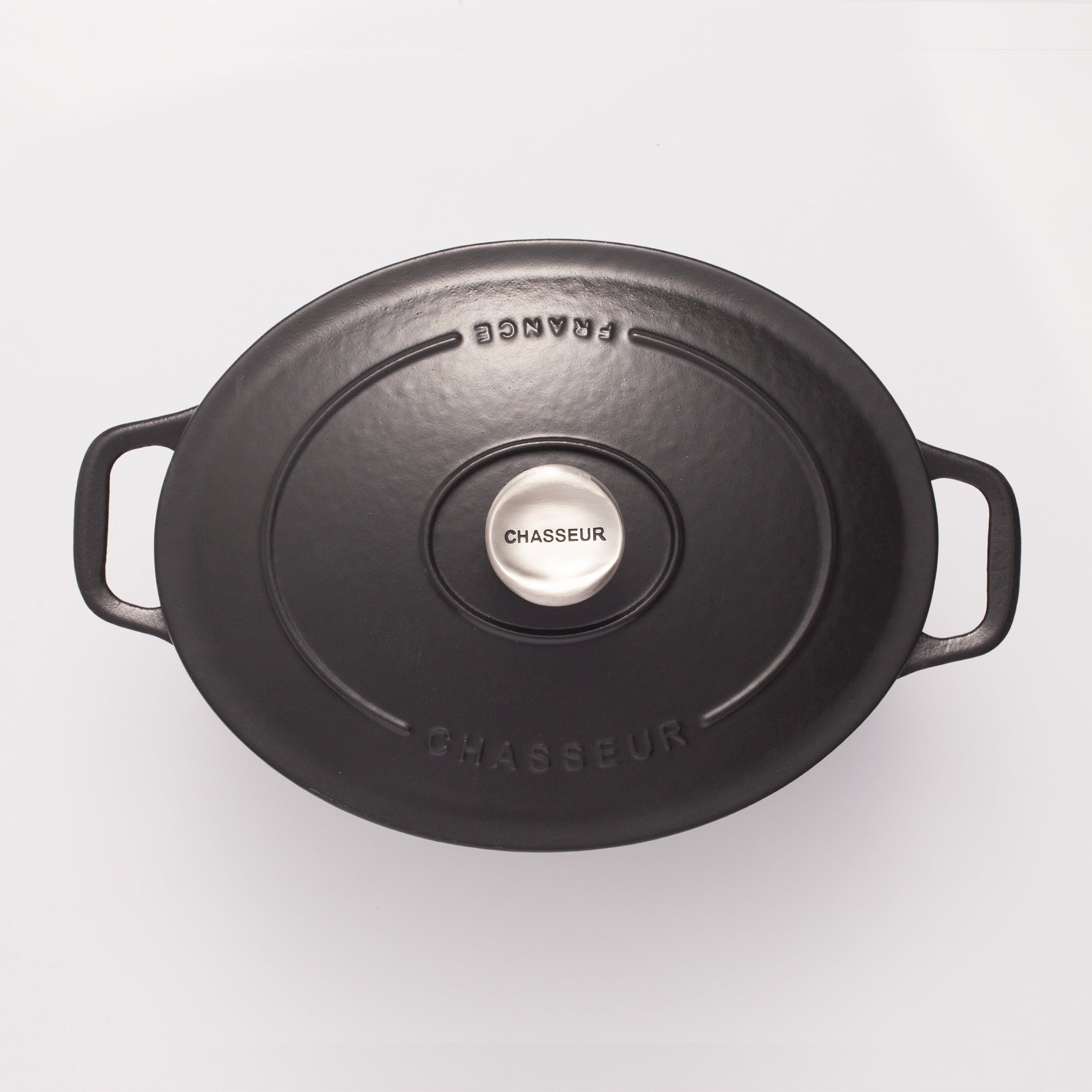 オーバルココット マットブラック