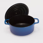 ラウンドココット ブルーインペリアル