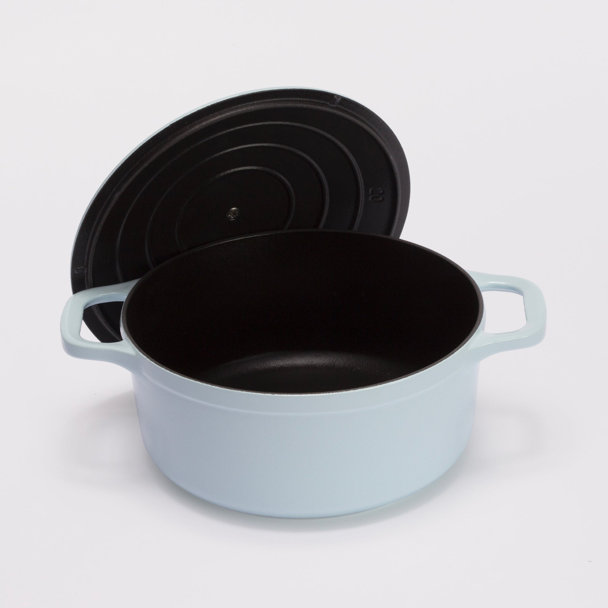 ラウンドココット ダックエッグブルー