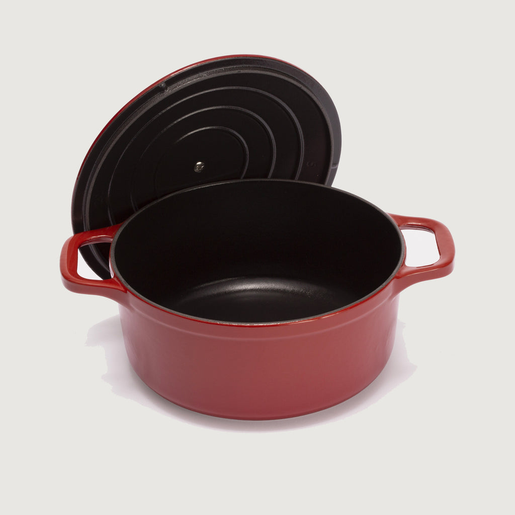 ラウンドココット メープルレッド