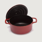 ラウンドココット メープルレッド