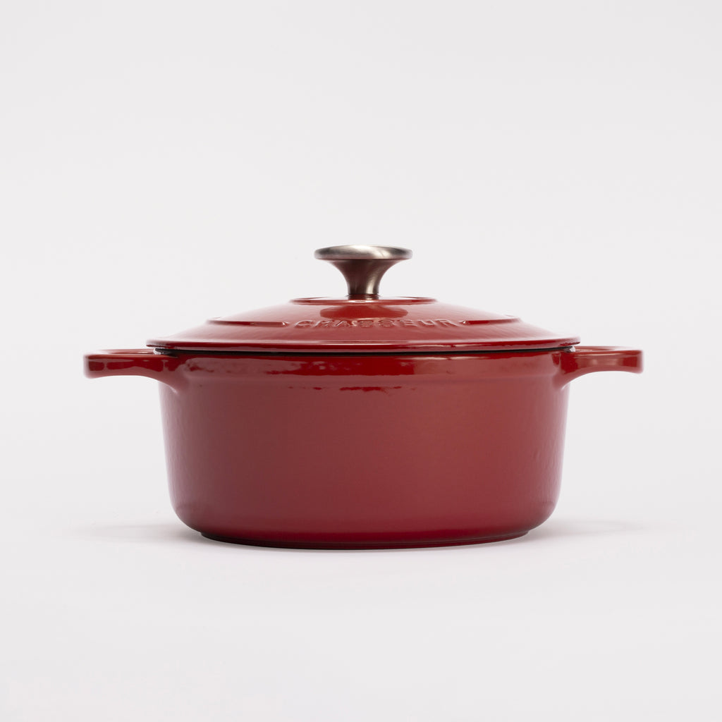 ラウンドココット メープルレッド