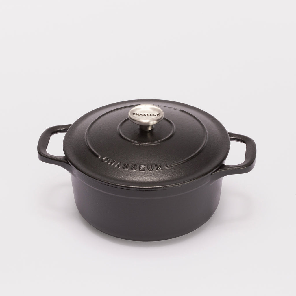 ラウンドココット マットブラック