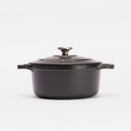 ラウンドココット マットブラック