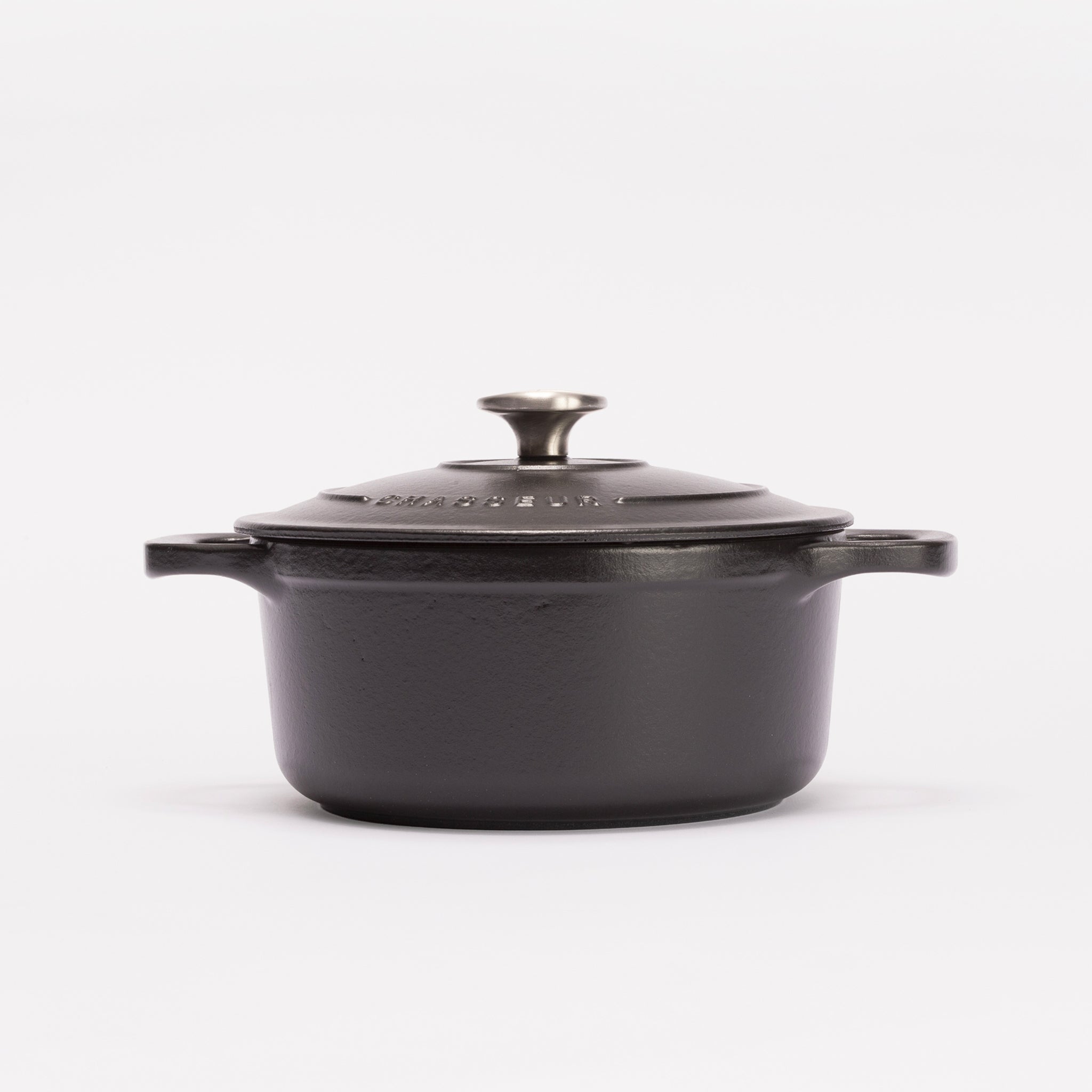 ラウンドココット マットブラック