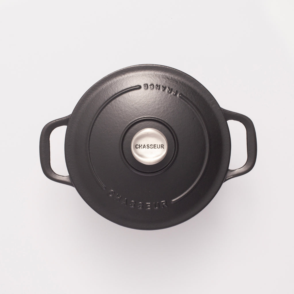 ラウンドココット マットブラック